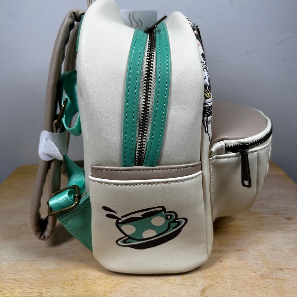 Loungefly WB Friends Central Perk Mini Backpack Couch Coffee Shop NWT - Picture 4 of 14